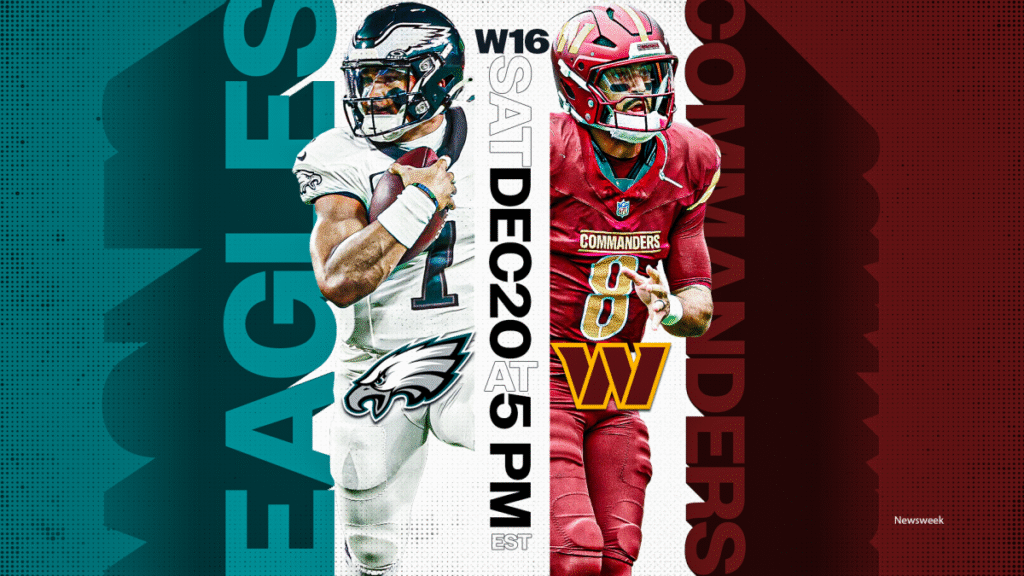 How to Watch Eagles vs Commanders: Live Stream NFL, TV Channel