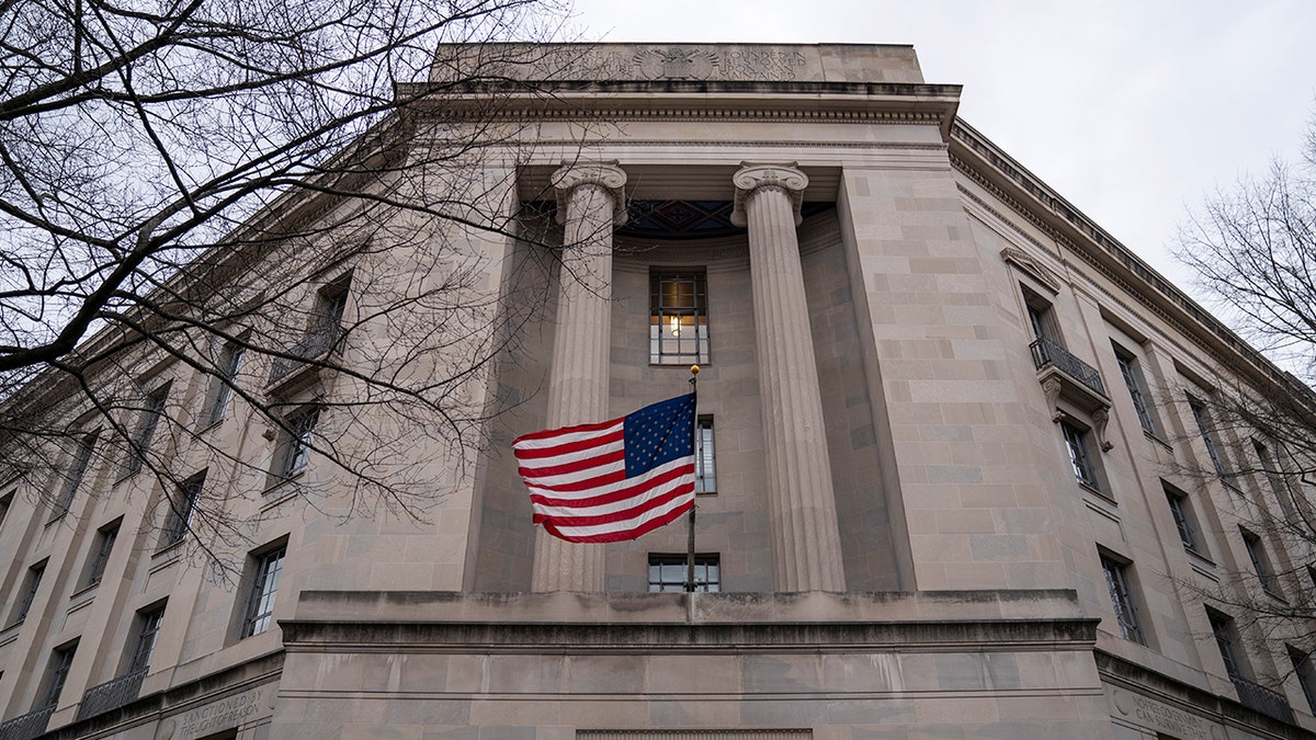 Department of Justice building.