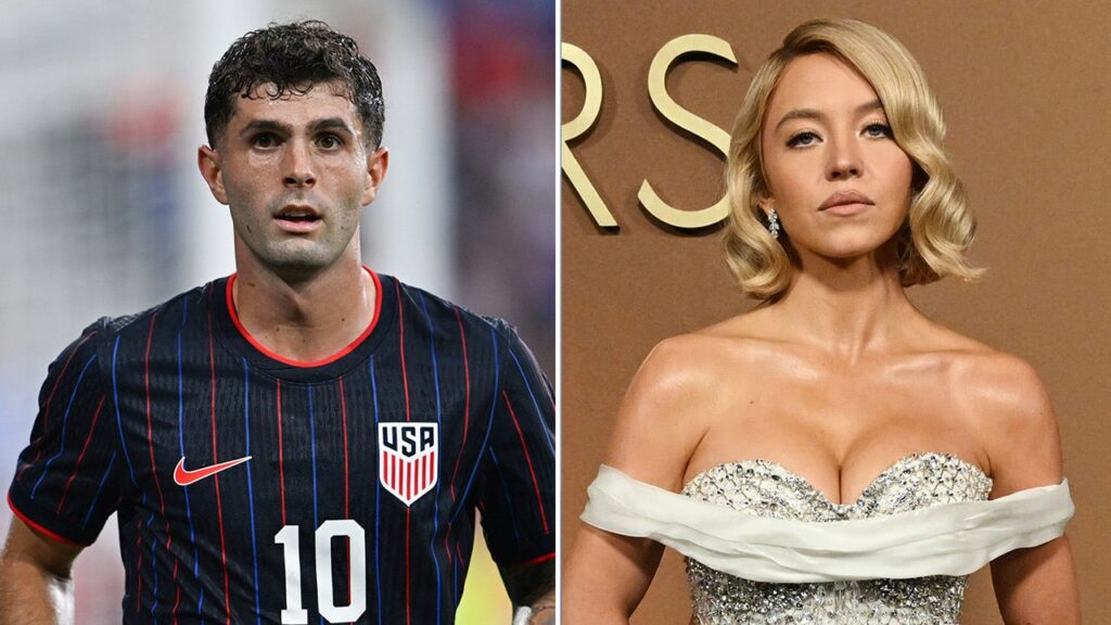 US men's soccer star Christian Pulisic reacts to Sydney Sweeney romance rumors