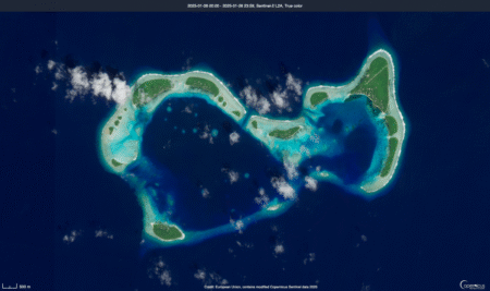 Satellite Photos Show China Rebuilding World War II Airfield in Pacific