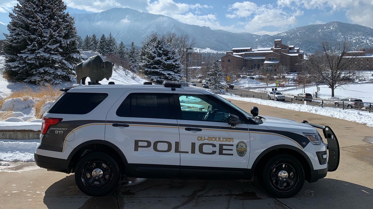 University of Colorado Boulder Police vehicle