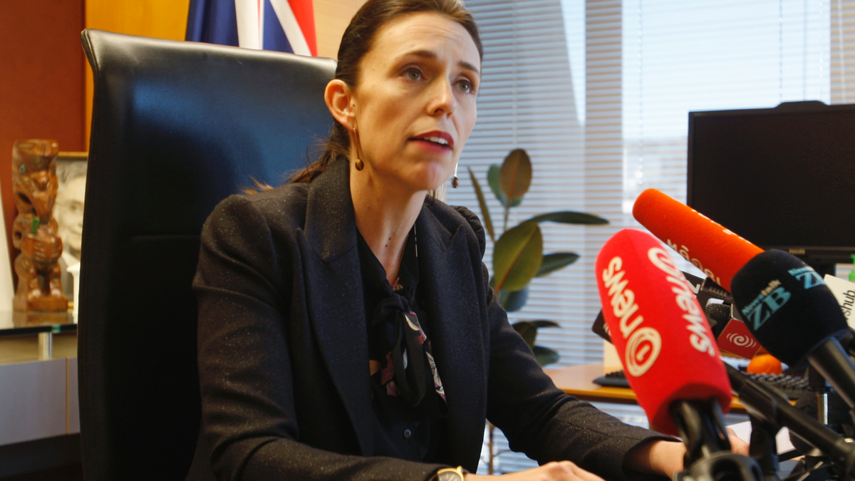 Fmr New Zealand Prime Minister Jacinda Adern.