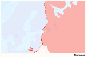 Map Shows NATO Nation Turning Border With Russia Ally into a MinefieldÂ