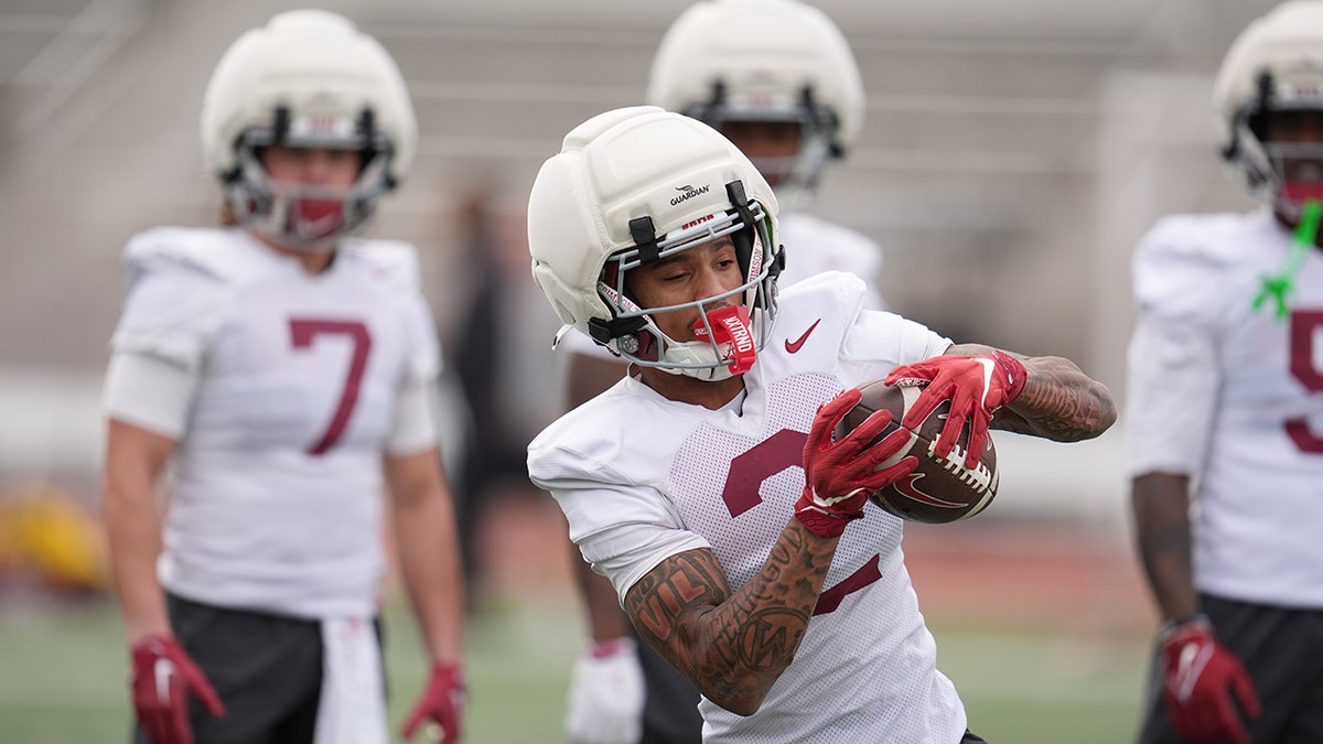 Ryan Williams at practice