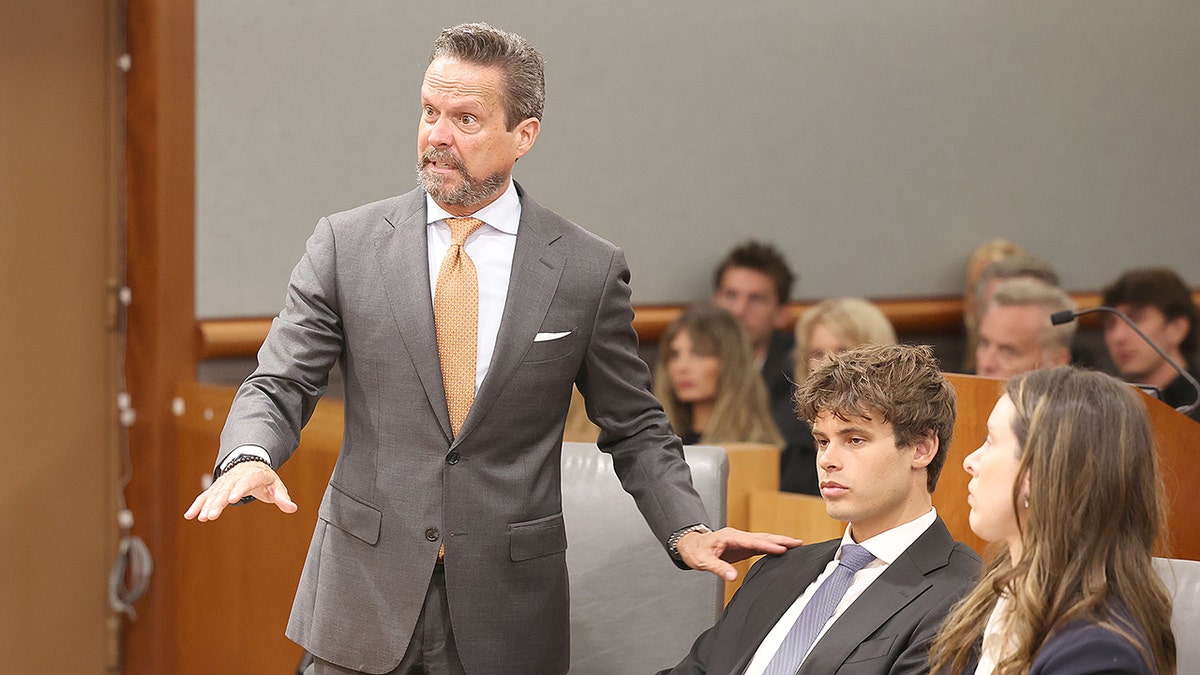 Alan Jackson in court defending Fraser Bohm