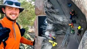 Experienced hiker rescued after getting trapped in quicksand at Utah's Arches National Park
