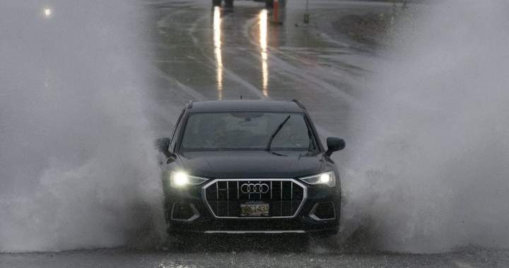 Torrential rain shuts and washes out highways in B.C.’s north coast