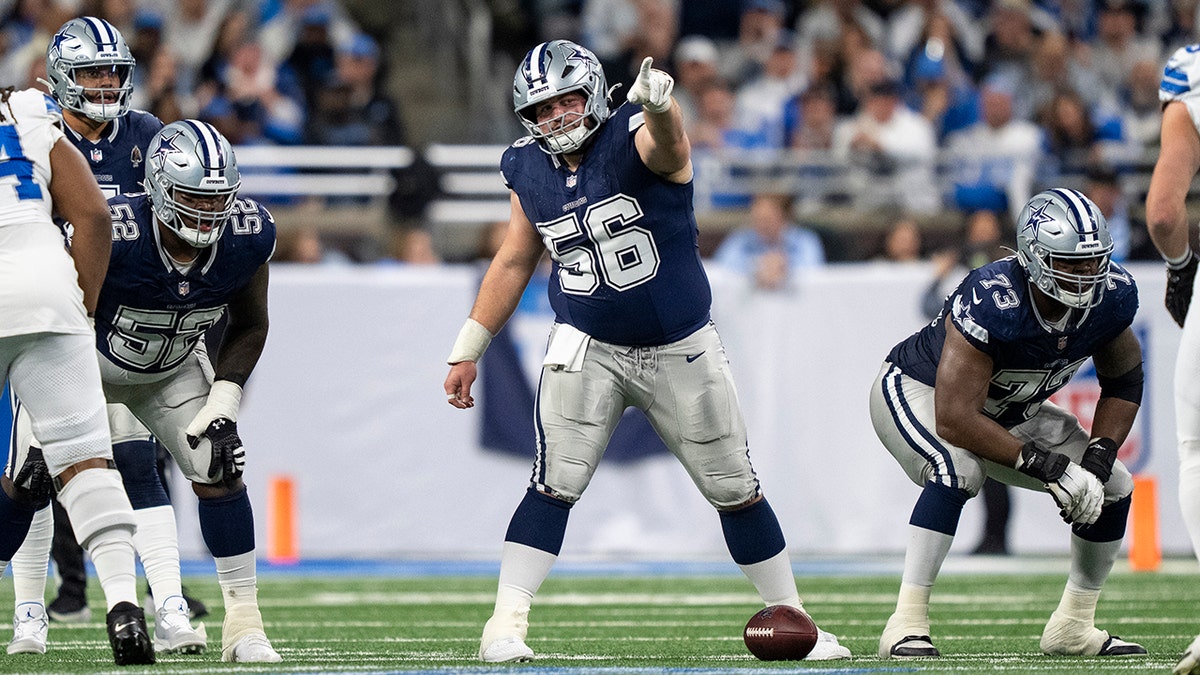 Cooper Beebe points on field