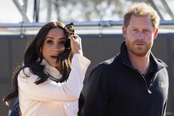 Harry and Meghan, the Duke and Duchess of Sussex.