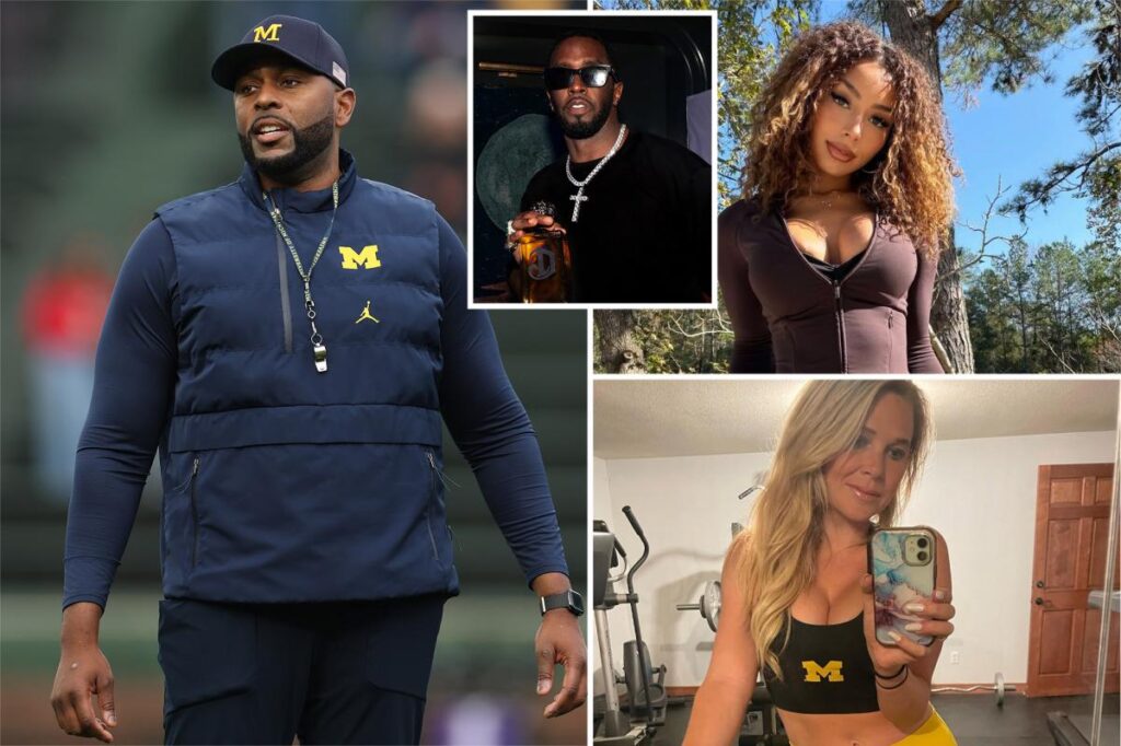 Curvy OnlyFans model says fired Michigan coach Sherrone Moore ‘slid into her DMs,’ as more shady behavior revealed