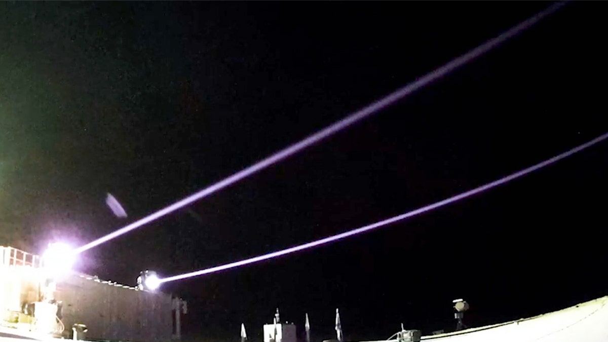 Israel's Iron Beam laser system.