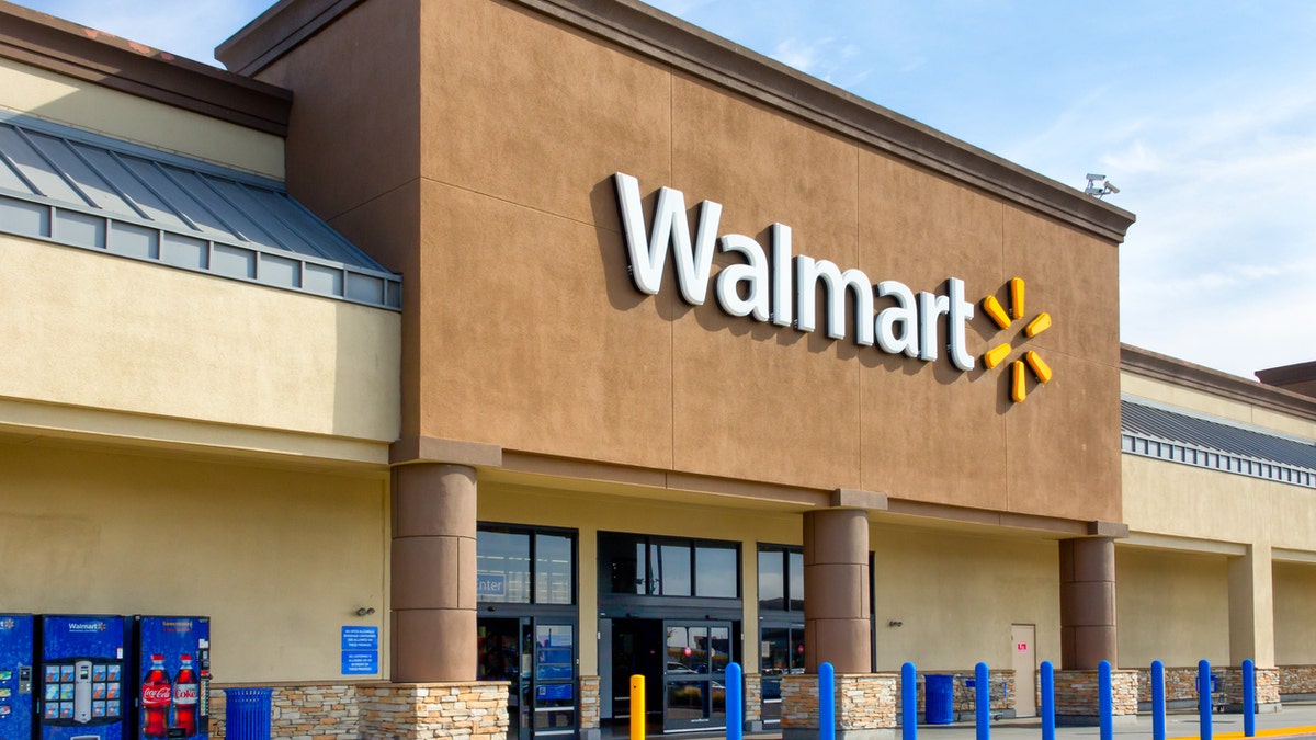 Salinas, United States - April 8, 2014: Walmart store exterior. Walmart is an American multinational corporation that runs large discount stores and is the world's largest public corporation.