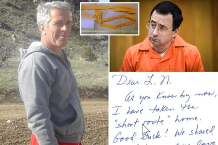 Epstein joked he'd 'taken the short route home' in jailhouse letter to fellow pedophile before suicide