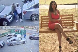 ‘Criminal illegal alien’ mom of Karoline Leavitt’s nephew seen being detained by ICE outside Mass. condo: video