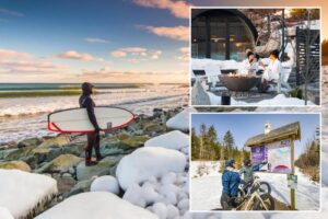 Super Nova: Surf and soak in East Coast Canada’s wet ’n’ wild Nordic spa capital