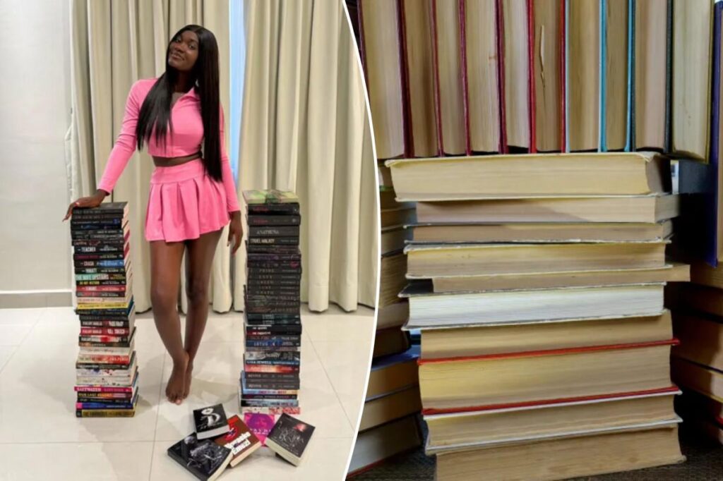 Woman brags she read 120 books in a year — but critics aren’t impressed: ‘Trashy fiction books’