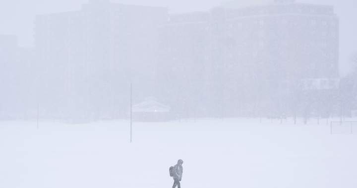 Winter storms, rain and snow wallopping Canada. Here’s where you’ll see it