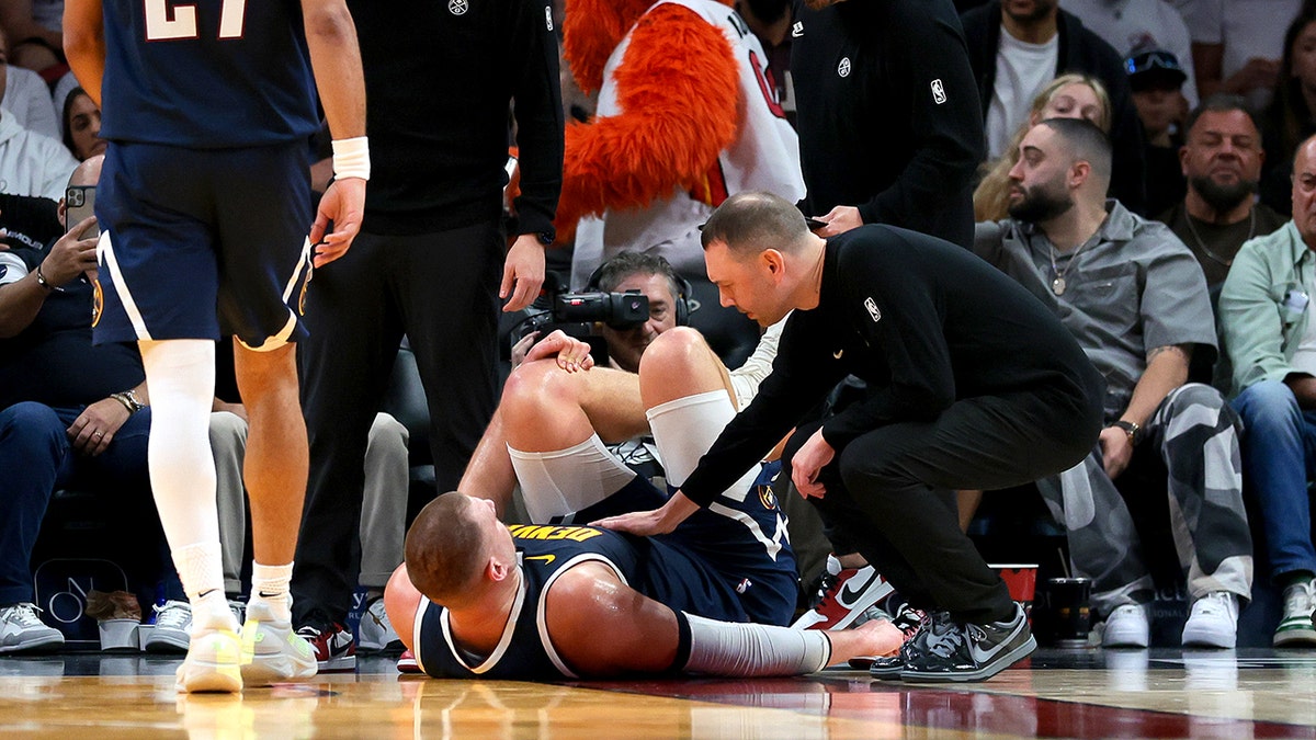 Nikola Jokic injured