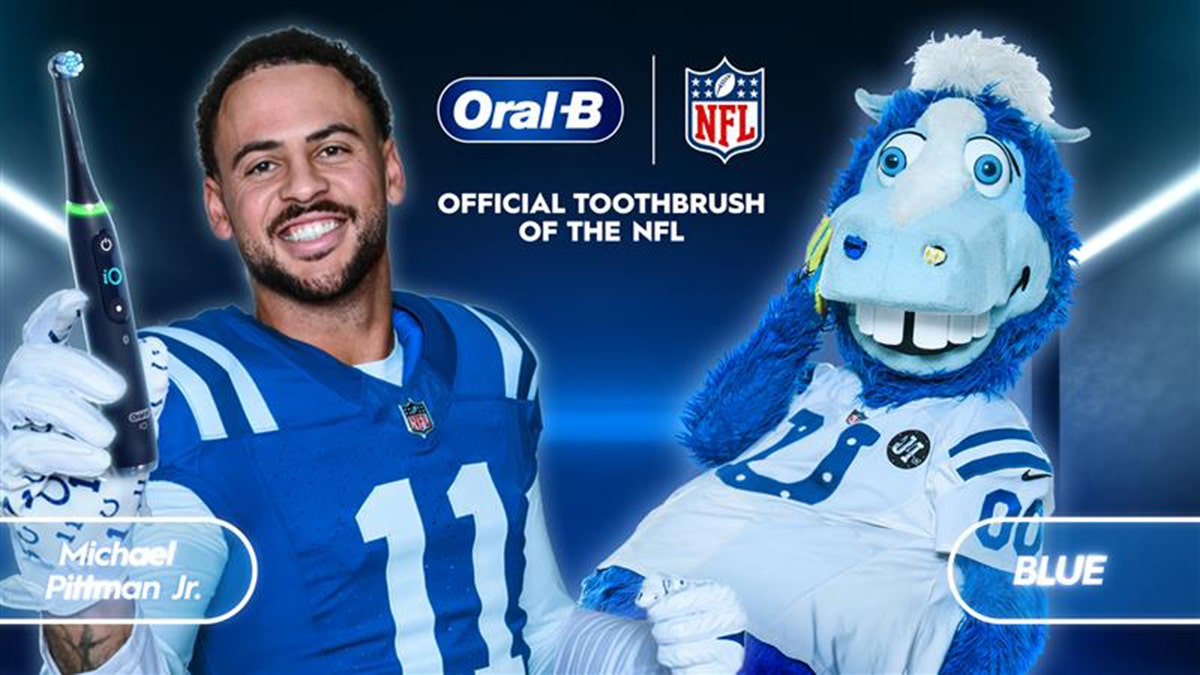 Michael Pittman Jr. and Blue for Oral-B