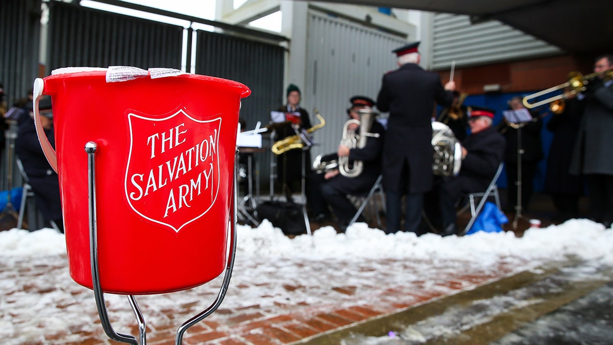 salvation army bucket
