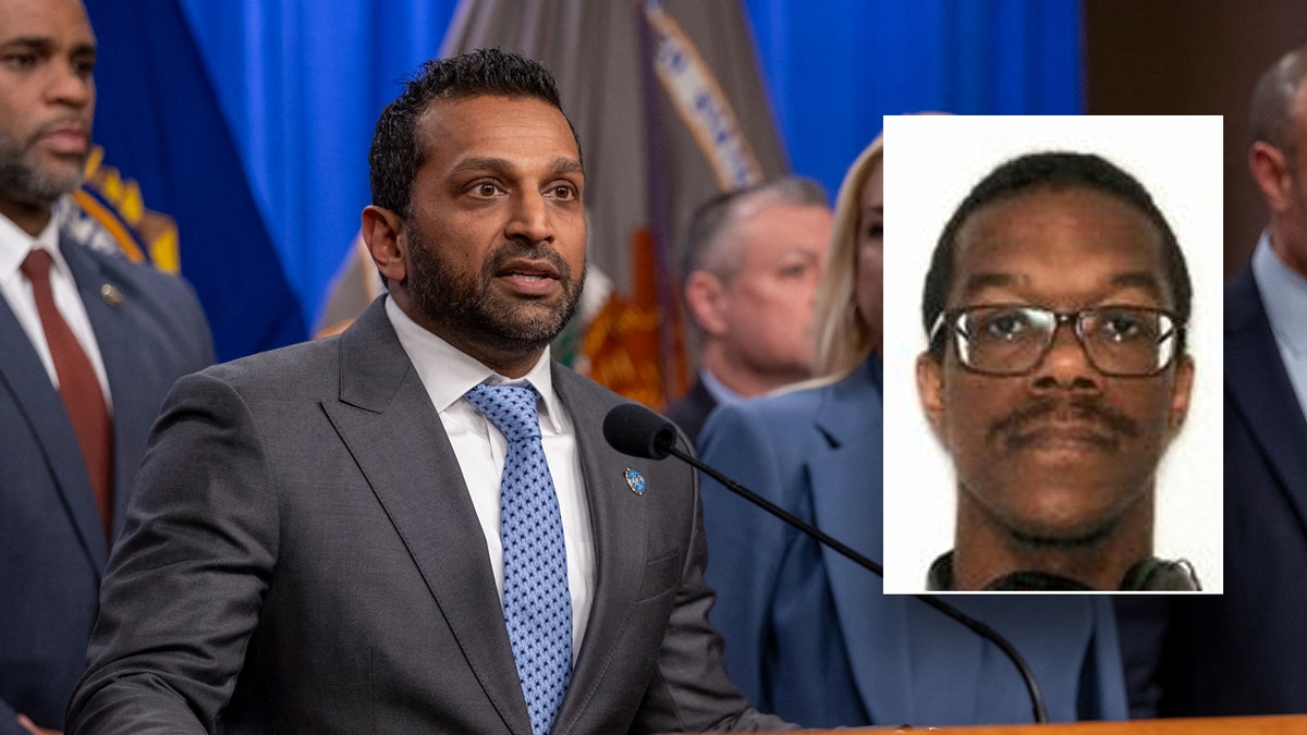 Kash Patel and Brian Cole mugshot