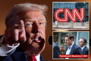 Exclusive | Trump says he wants a new owner for CNN as part of any sale of Warner Bros. Discovery: ‘A very dishonest group of people’