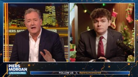 Nick Fuentes makes bigoted admission after Piers Morgan probes his sexuality