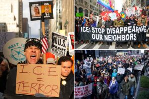 NYC anti-ICE protest draws 2,000 in latest unrest since shooting death of Renee Nicole Good