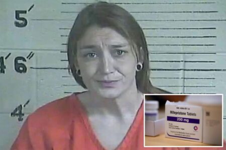 Kentucky woman, 35, charged with homicide after using abortion pills then burying fetus in backyard