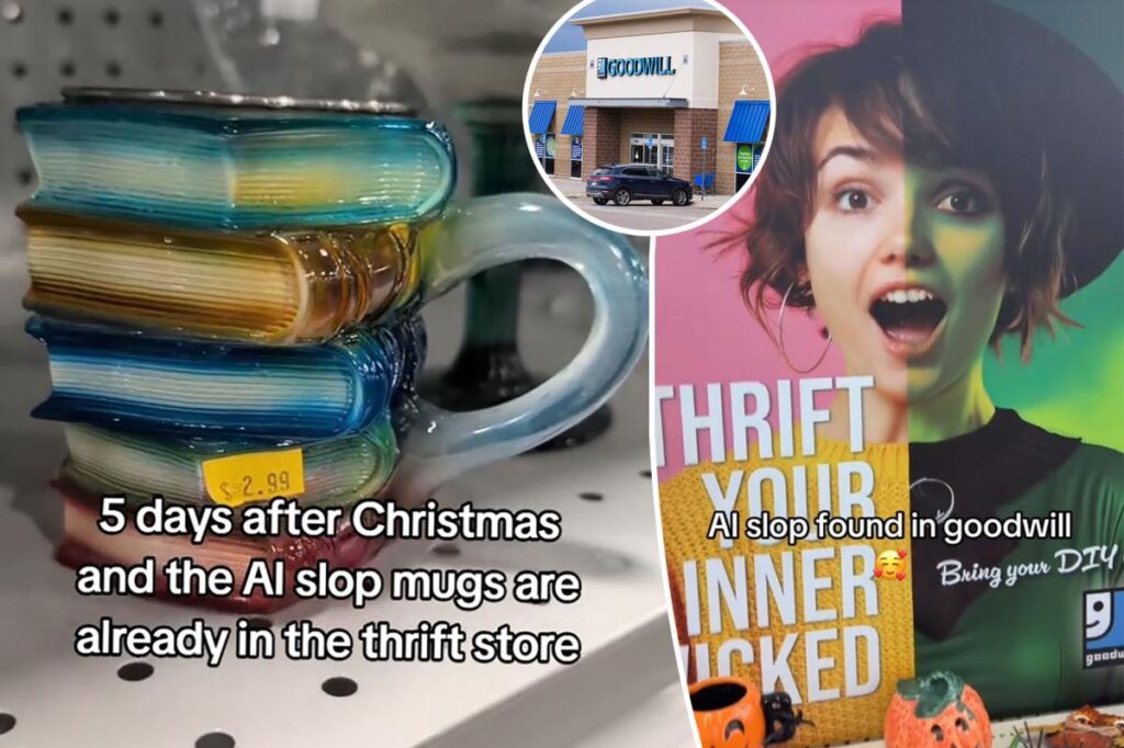 Everyone is donating their ‘AI slop’ gifts after Christmas shoppers were duped by deceptive ads