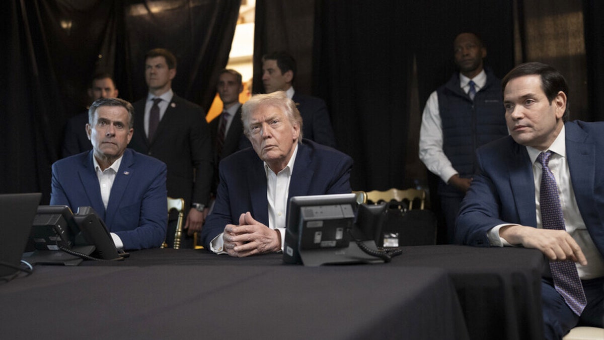 CIA Director John Ratcliffe, Trump and Marco Rubio