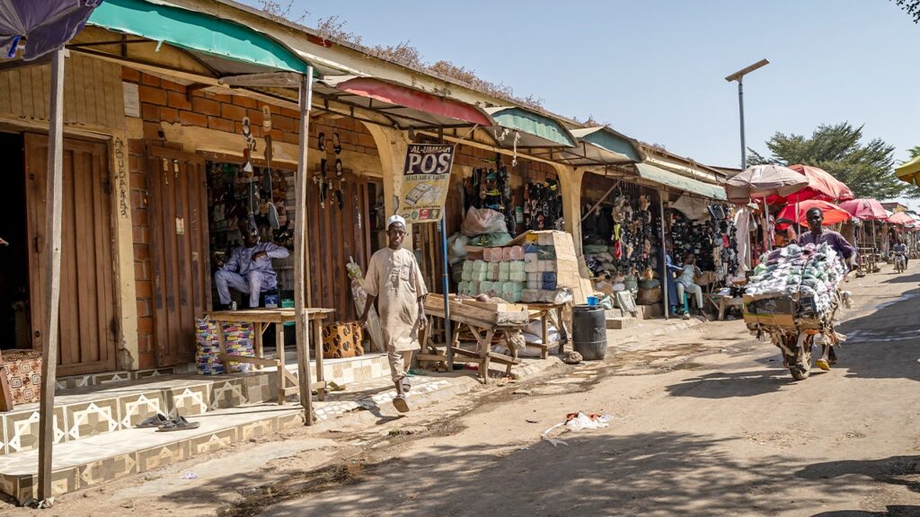 Massacre at Nigerian market leaves more than 30 dead as gunmen torch stalls, kidnap others