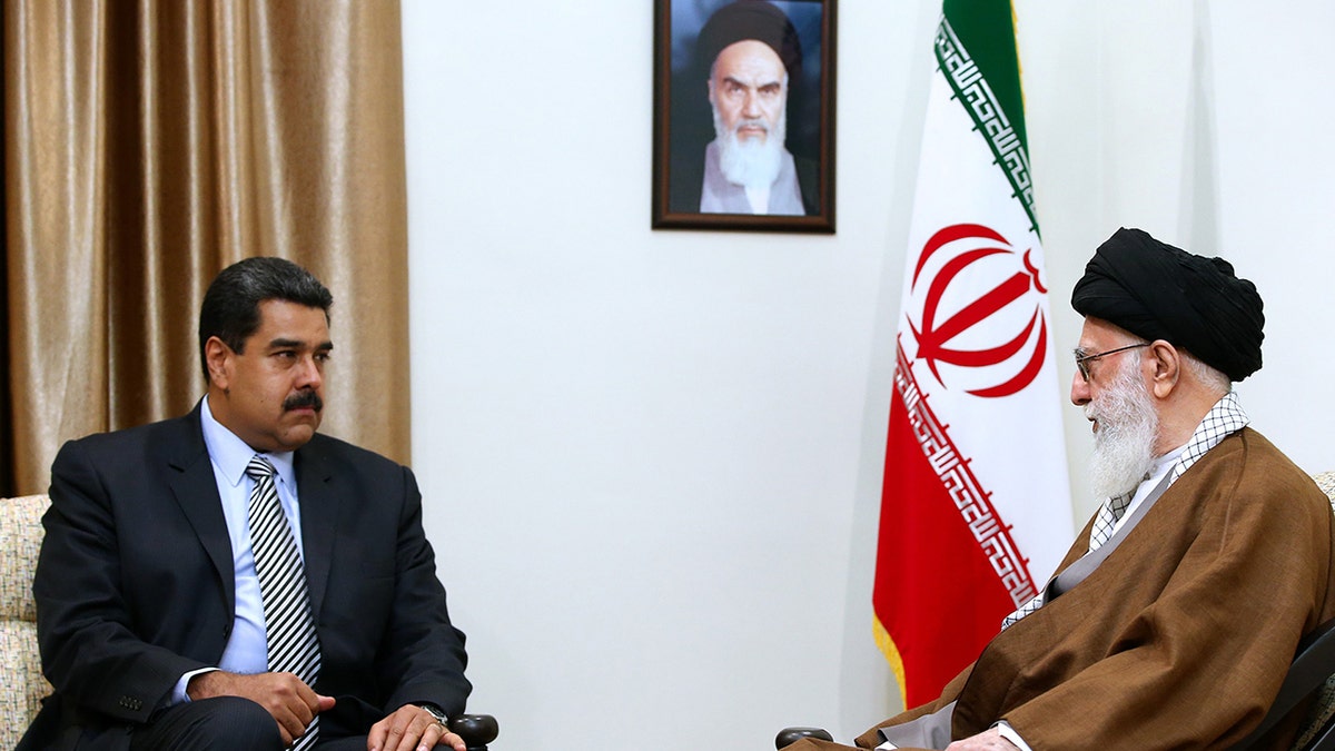 Nicolas Maduro and Ali Khamenei