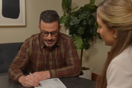 Jimmy Kimmel takes Donald Trump “cognitive test”