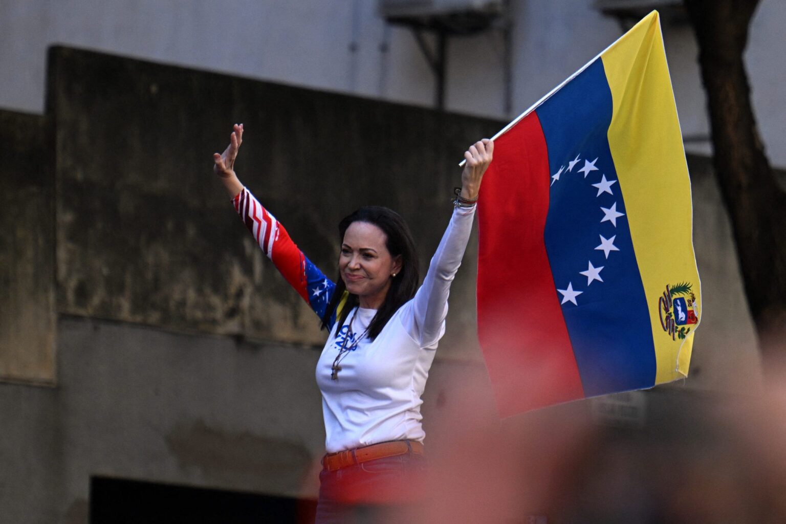 Trump plans to meet with Venezuela opposition leader Maria Corina Machado next week