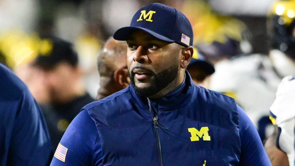Fired Michigan coach Sherrone Moore's wife heard saying 'he said he is trying to kill himself' in 911 audio