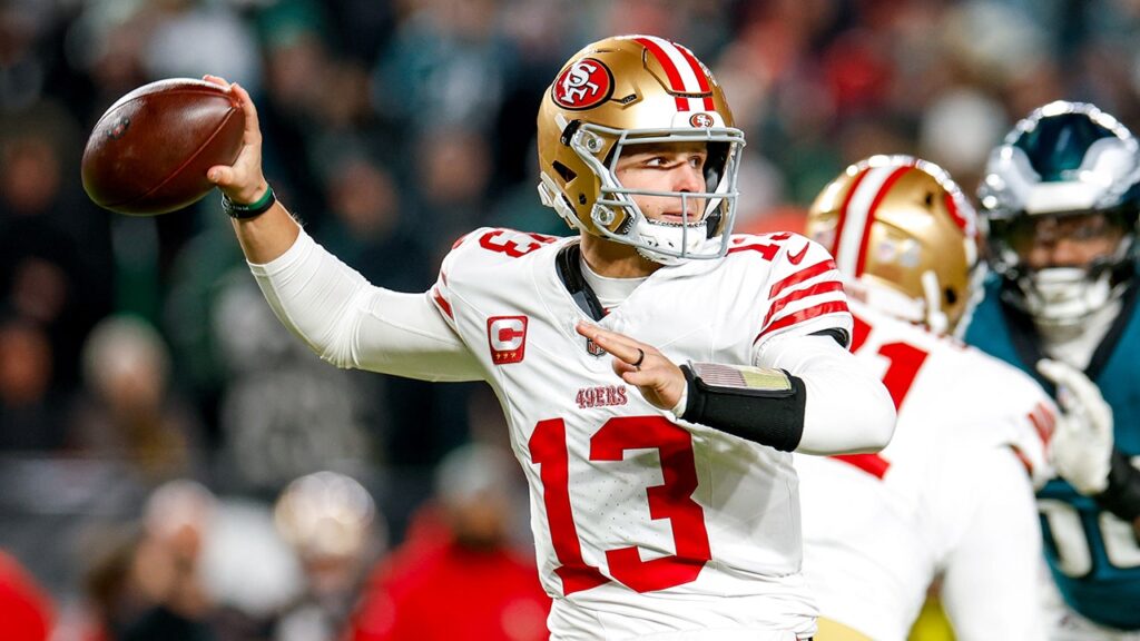 49ers eliminate defending Super Bowl champion Eagles from playoffs
