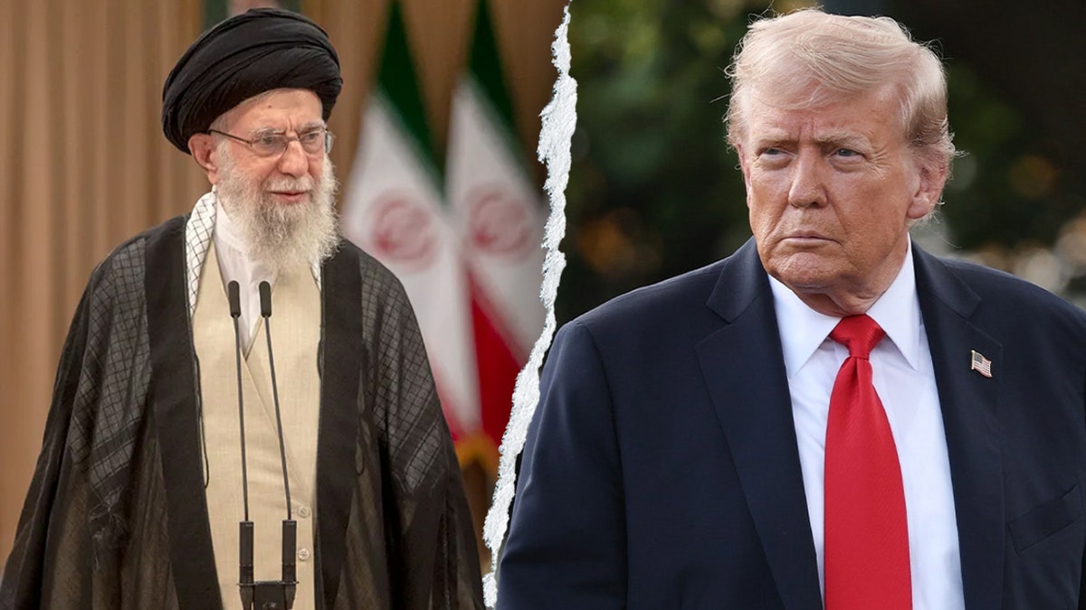 Iranian Supreme Leader Ayatollah Ali Khamenei split with President Donald Trump