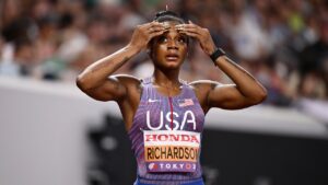 Olympian Sha'Carri Richardson pleads with officer to ‘work with me’ during speeding arrest: ‘I’m begging you’