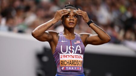 Olympian Sha'Carri Richardson pleads with officer to ‘work with me’ during speeding arrest: ‘I’m begging you’