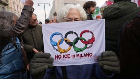 Anti-ICE protests erupt in Milan ahead of Winter Olympics over planned agent deployment