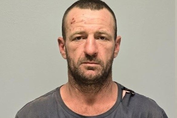 Julian Ingram, 37, is wanted for murder after three people were shot and killed in central west NSW.