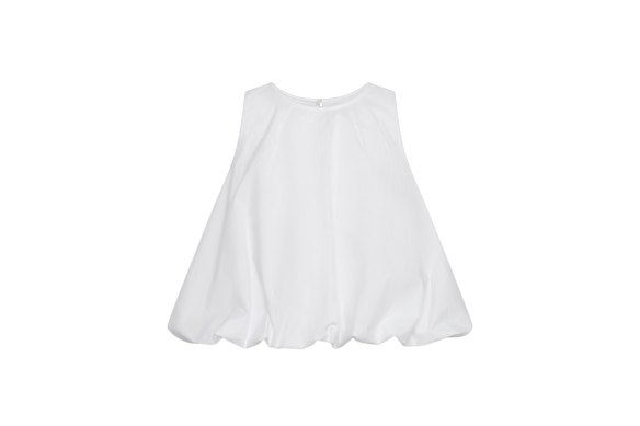 Decjuba “Rey” cotton bubble top, $79.95.
