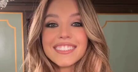 Sydney Sweeney Reveals Which Syrn Lingerie Piece Is Her Favorite While Rocking a Sheer Bra From Collection