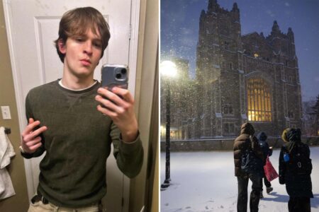 Michigan student who left frat party in just T-shirt and jeans found dead in ‘extreme cold’