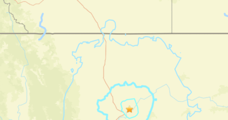 4.9 earthquake felt in parts of southern Alberta