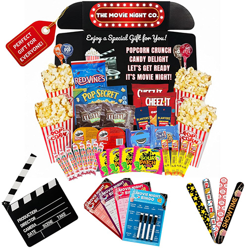 XOXO Parents Movie Night Gift Basket