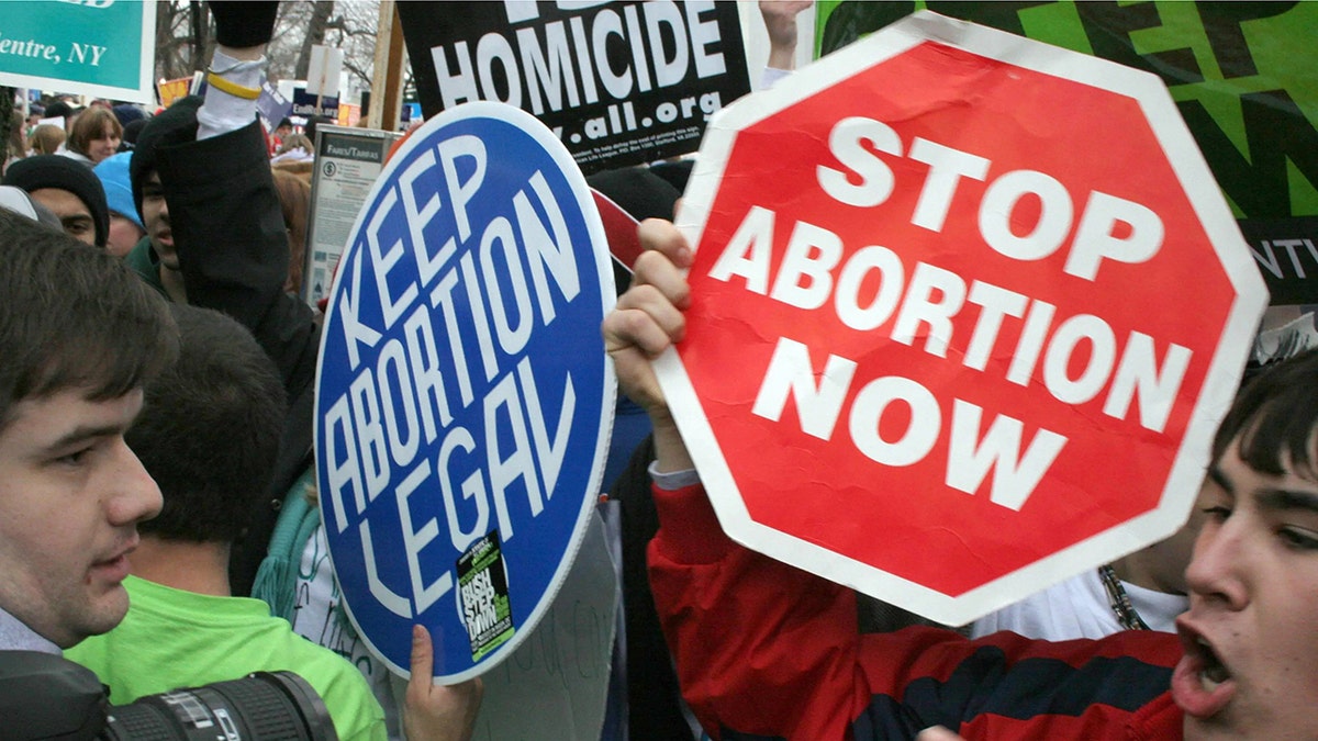 Abortion protesters