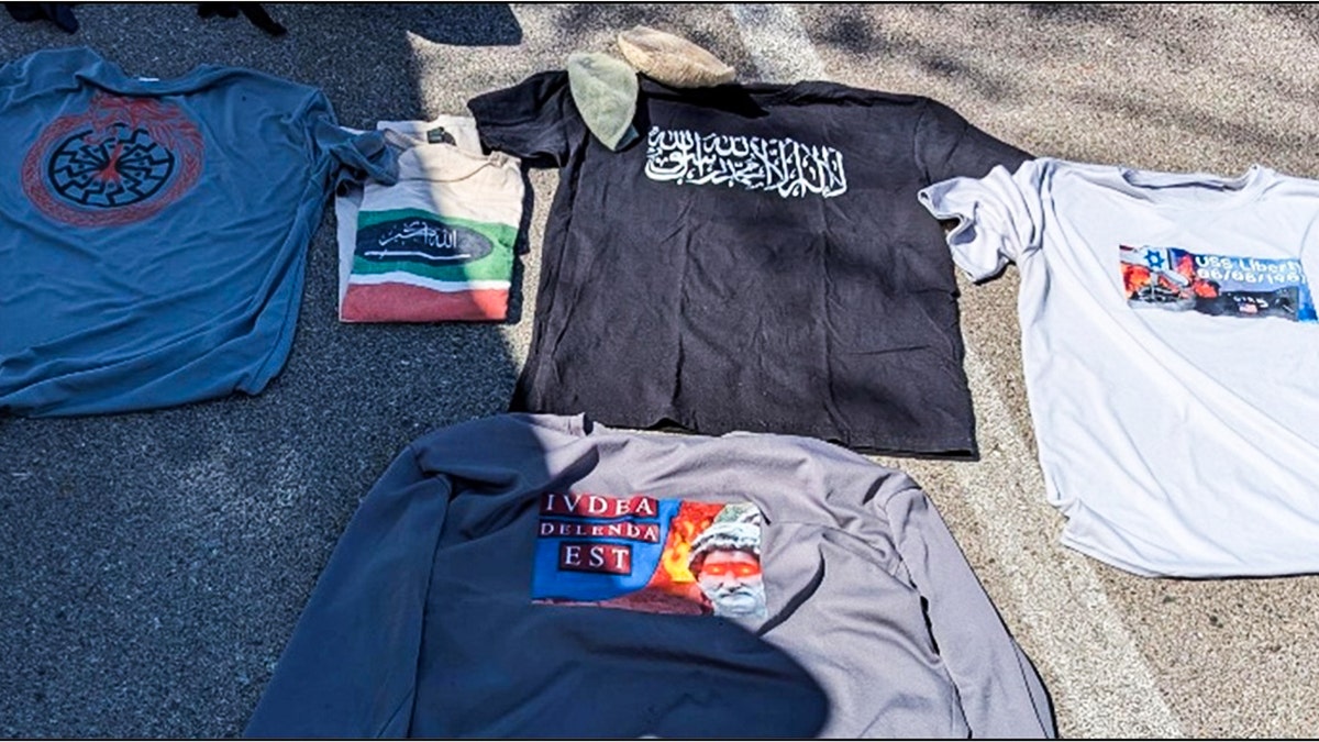 T-Shirts with messaging on them.