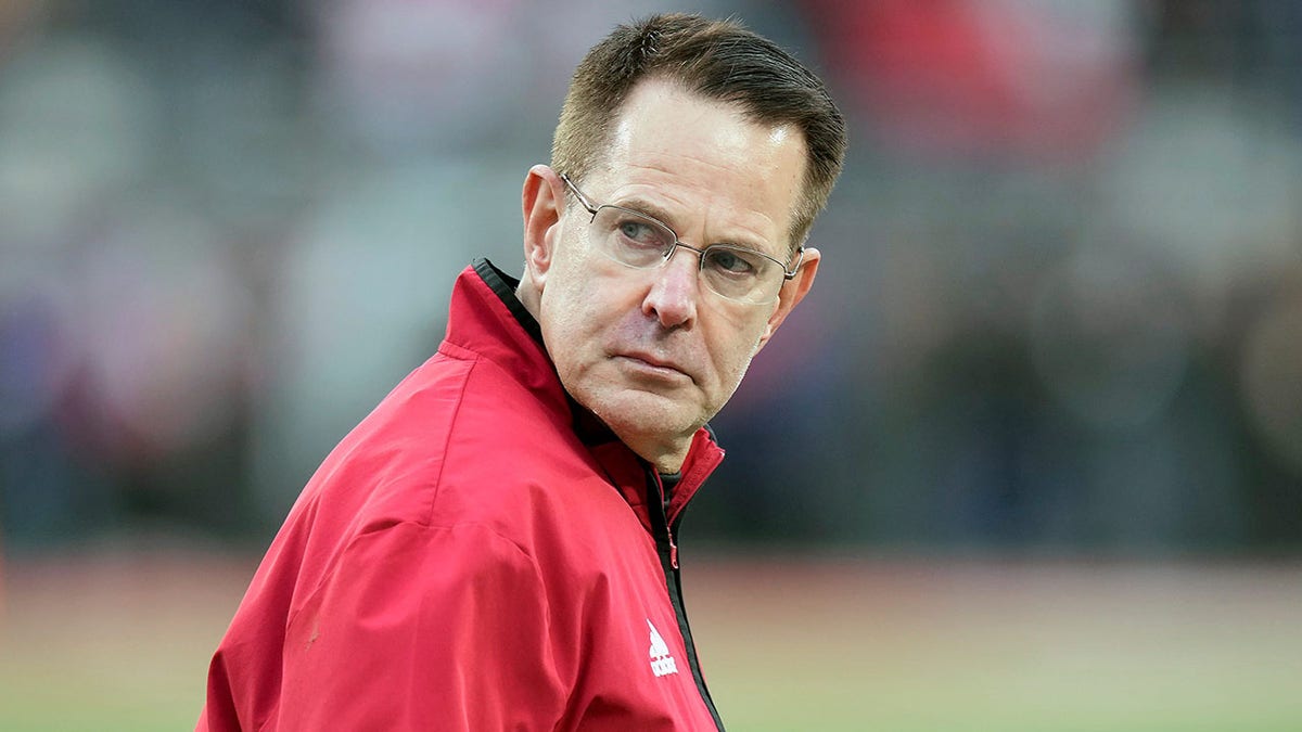 Curt Cignetti walks the sideline